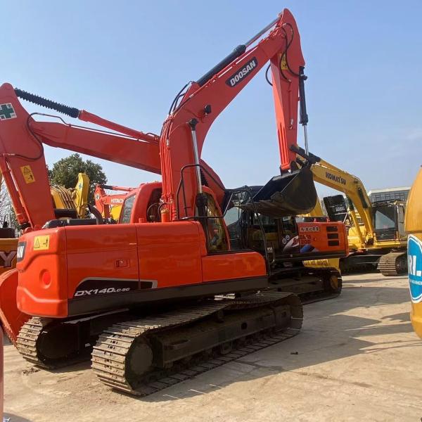 14000 KG Doosan DX140 Excavator Used Doosan DX225 Excavator with 0-2000 Working Hours