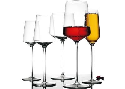 Hand Blown Lead Free Crystal Wine Glasses Burgundy Wine Glasses 700ml