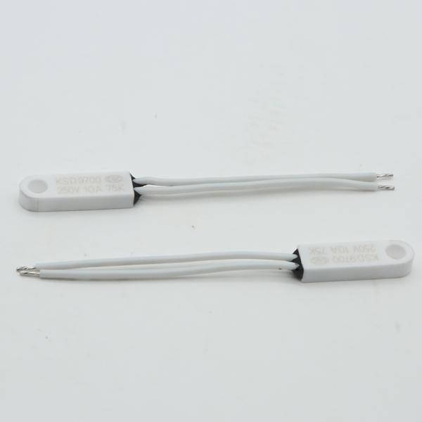 Защитник теплового переключателя KSD9700 с отверстием 10A 250V 40C до 160C