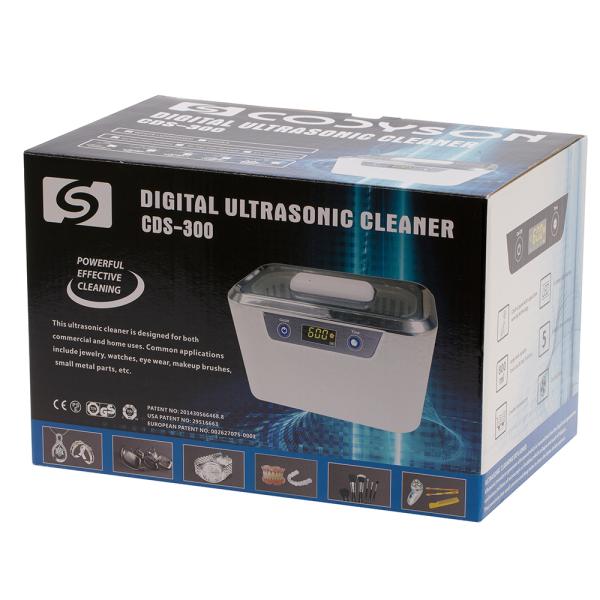 Líquido de limpeza ultrassônico 42000Hz de Digitas do uso da casa para o relógio/vidros de GD3707