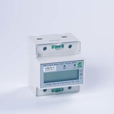 Wifi Rs485 Prepaid Electronic Energy Meter Single Phase Electronic Watt Hour Meter