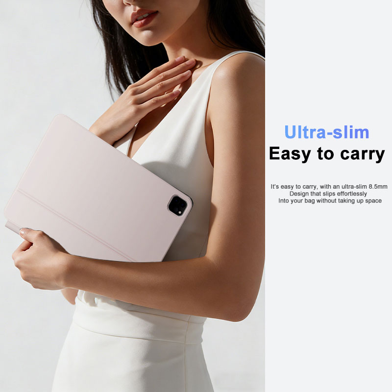 Aluminum Alloy Waterproof Ultra-Slim Backlit Keyboard Case for iPad 11/12.9/13 BT Smart Keyboard Cover OEM Supported