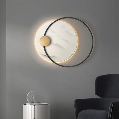Modern Simple Metal Living Room Bedroom Wall Light Minimalist Hotel Corridor Decorative Light