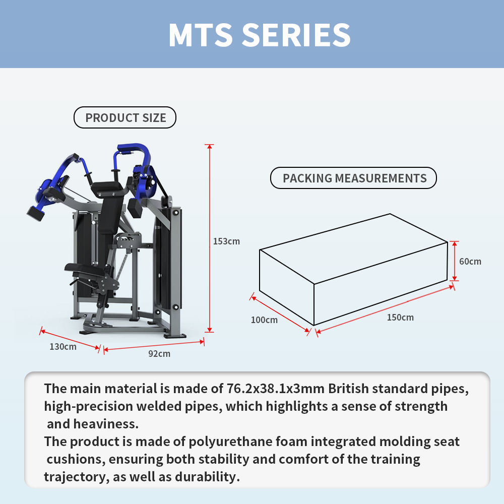 MTS04 Triceps Machine Pin Loaded Seated Triceps Extension Commercial Gym Equipment