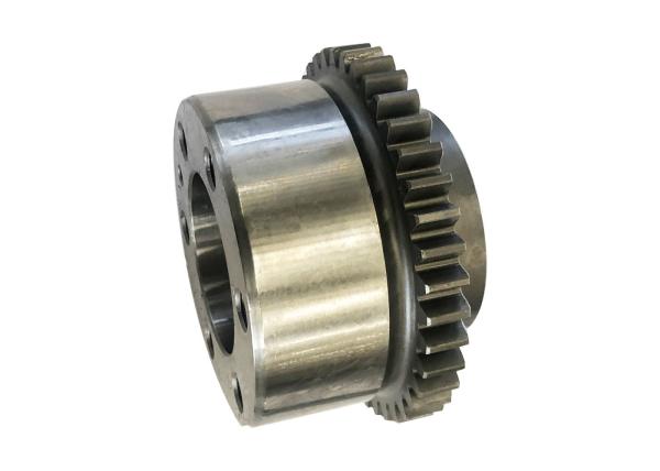 A gaxeta de aço inoxidável do dente reto ajustou a engrenagem inativa para a máquina escavadora Engine Parts