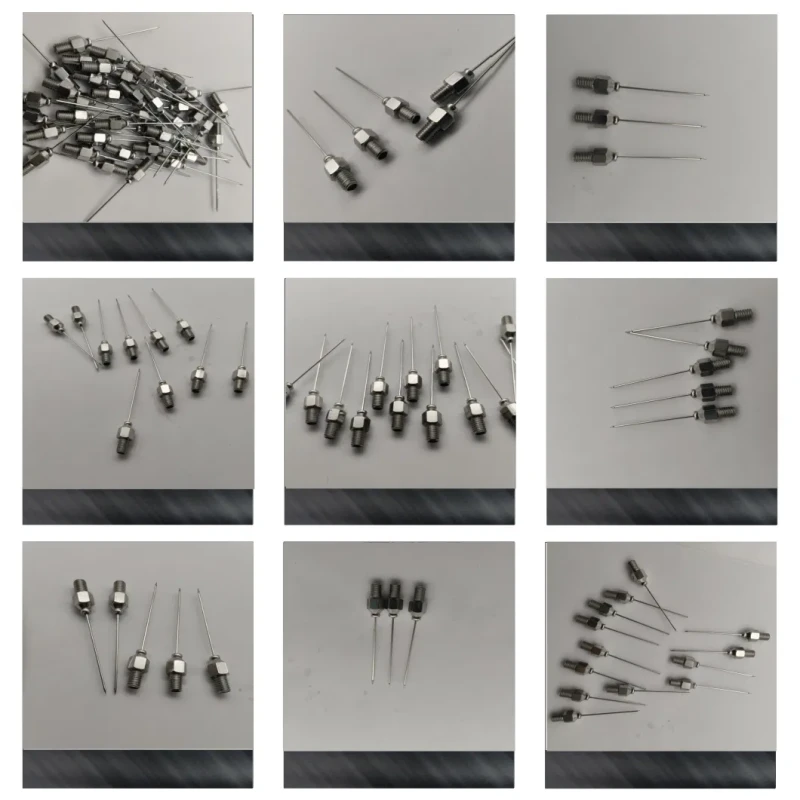 Stainless Steel Capillary Tube Threaded Side Hole Needle