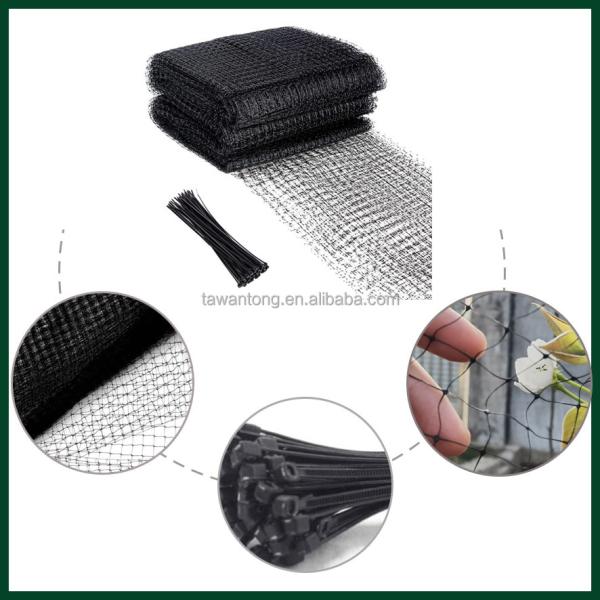 7*100ft Black Mesh Plastic Fencing для защиты коз и ферм в садовых полях