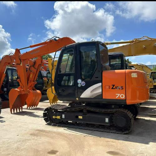 Excavatrice d'occasion HITACHI ZX70 d'origine japonaise de haute qualité - Rentable - Faibles heures de travail