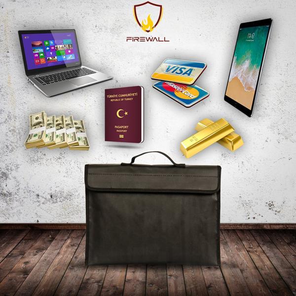 Customized Business Laptop Bag , Fashionable Fireproof Document Bag