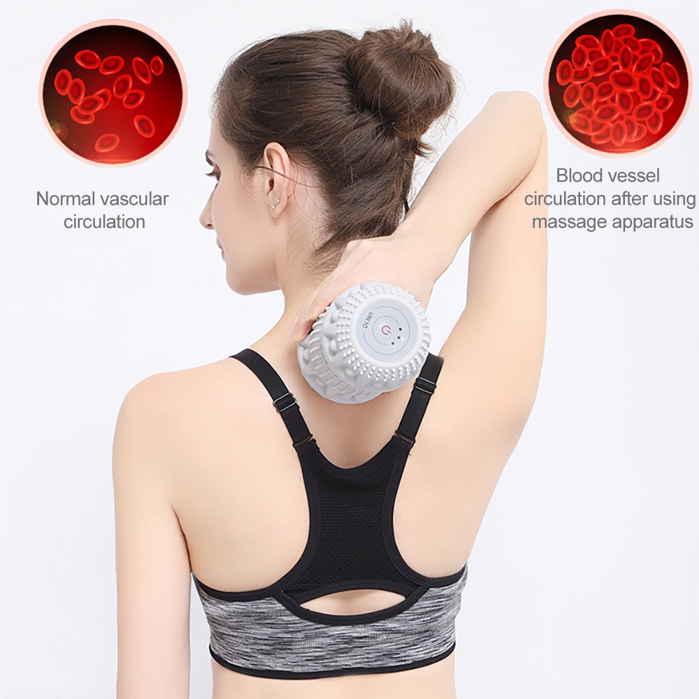 New Yoga Column Muscle Athletic Equipment Workout Vibration Hollow Yoga Foam Roller Massage Set Soft Supplier High Density
