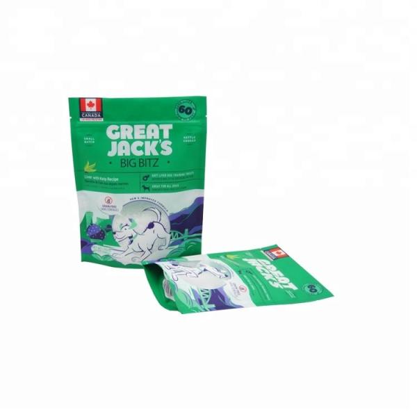 Food Grade Square Bottom Pouch Dog Packaging Disposable Paper Bag