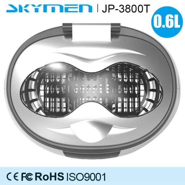 Jewelries Glasses Coins 40khz Ultrasonic Cleaner Skymen 600ML 35W With Degassing