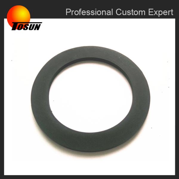 Flat silicone rubber gasket