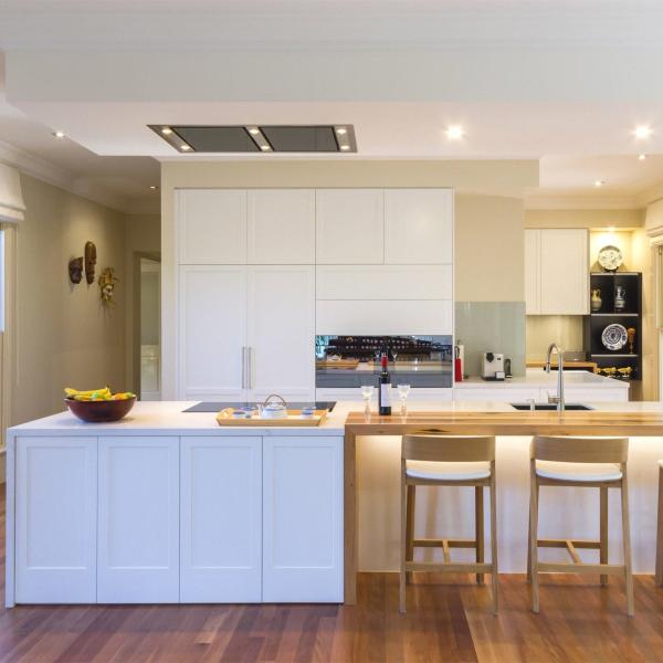 Modern Modular Lacquer Pantry Kitchen Cabinet White Shaker Style