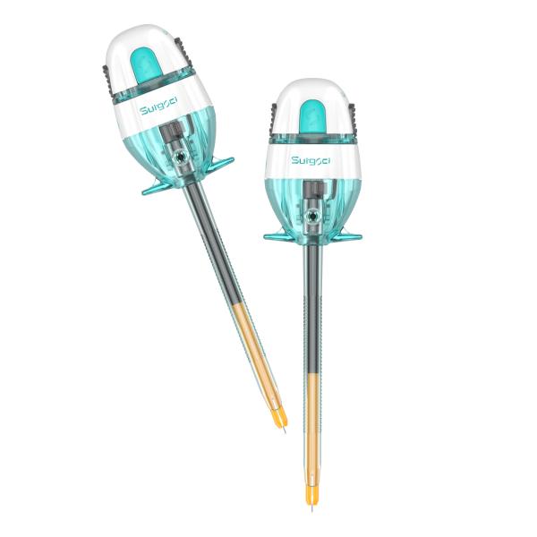 CE ISO Approved Shielded Bladed Trocar All Sizes Available SurgSci