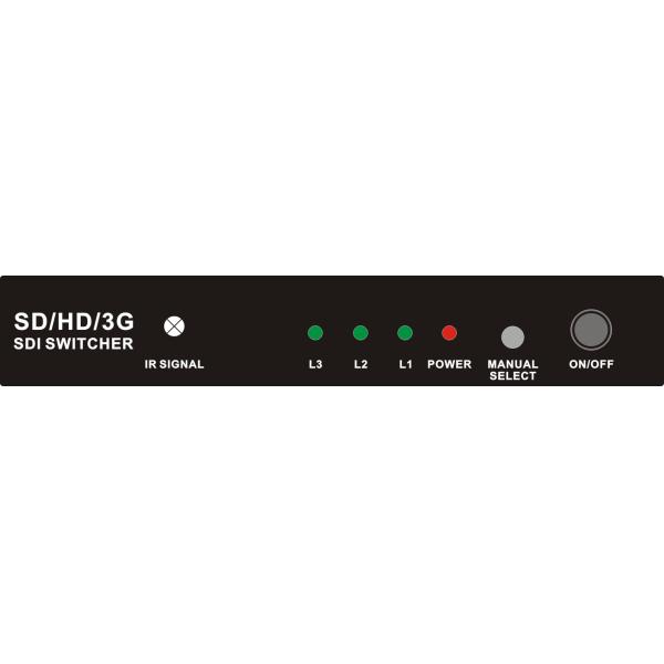 3 x 1 SDI Signal Switcher