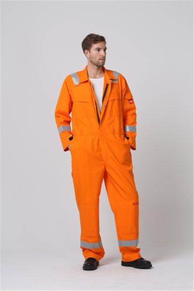 EN11612 anti Workwear estático 350g todo nos macacões um impermeáveis
