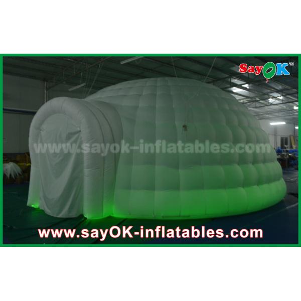 Шатер события раздувного шатра купола ночного клуба белого круглого раздувного коммерчески для партии/торговой выставки