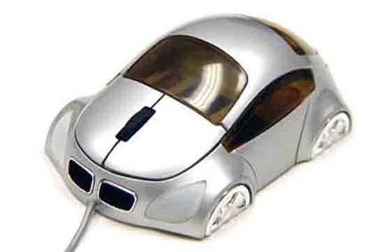 800 DPI Car Design mouse Optical Computer Wired Mouse With Precise Photoelectric Navigation Technology