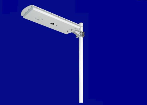 Cool White Exterior Solar LED Lights 40 Watt Solar Powered Dusk To Dawn Outdoor Lighting