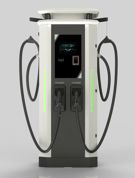 750*900*1820MM Dimensions DC EV Charger with Wooden Box Packing and Short Circuit Protection