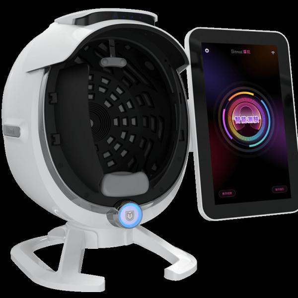 2000W USB 2.0 Port Skin Analysis Machine 7200K Skin Analyzer Device With Magnifier