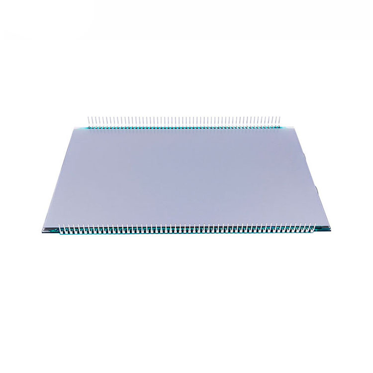 Large 7 Segment LCD Display with 153x96mm Screen Wire Mounting 6 O'clock Viewing Direction for Fuel Dispensers