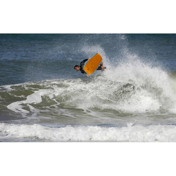 Gray or Customized 42.5 inch end Body Board with Surf Leash and Board Bag No Competition