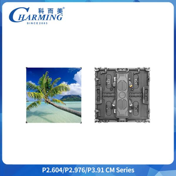 Écran d'affichage LED extérieur P3.91 IP65 7680Hz Cabinet 500*500mm SMD1921 Écran publicitaire numérique extérieur