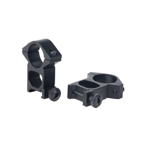 25.4mm / 20mm Tactical Rings And Mounts , One Piece Rings And Bases Twist Lock Design
