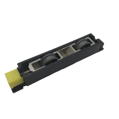 160KG Heavy Sliding Plastic Door Roller Wheels Sand Resistant Nylon Housing