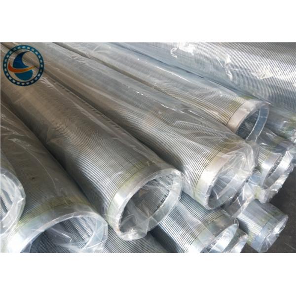 Pipe à écran de fil d'eau galvanisée à faible teneur en carbone de 8-5/8