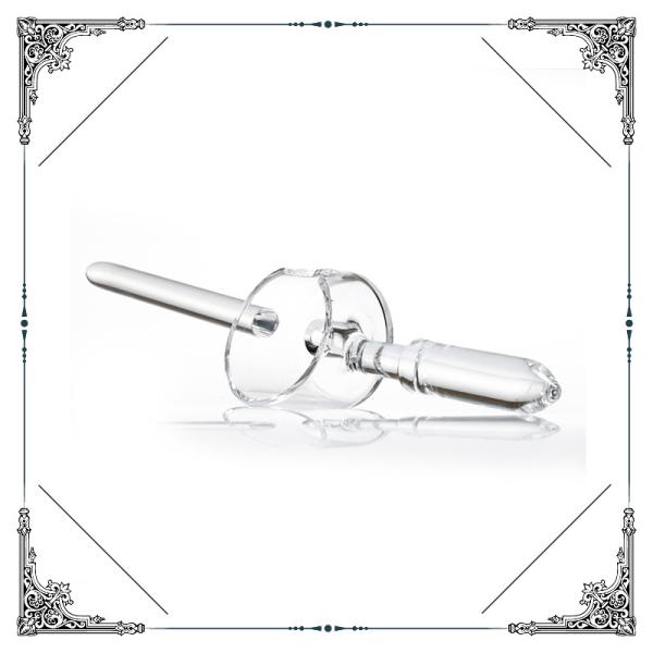 Clear Quartz Trough Carb Cap With Rod Bong Spare Parts For Glass Bong Dab Oil Rigs