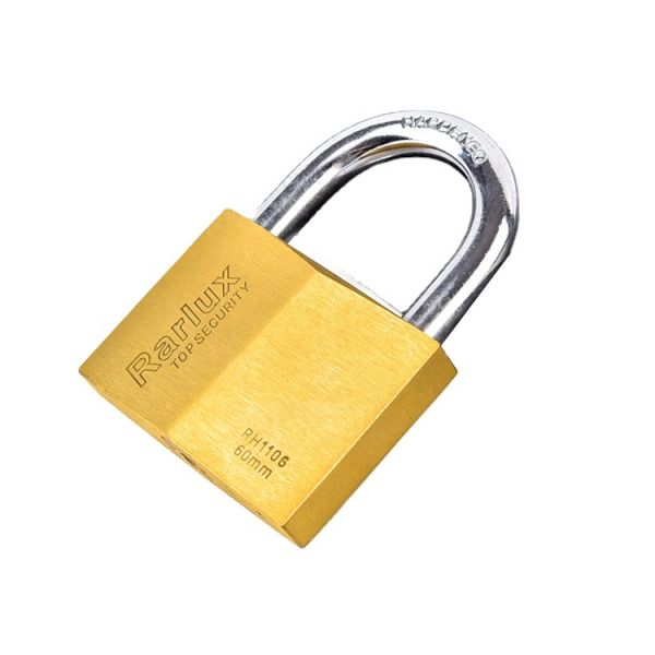 Rarlux Top Security Solid Padlock 3 Nickel-plated Keys Brass Padlock