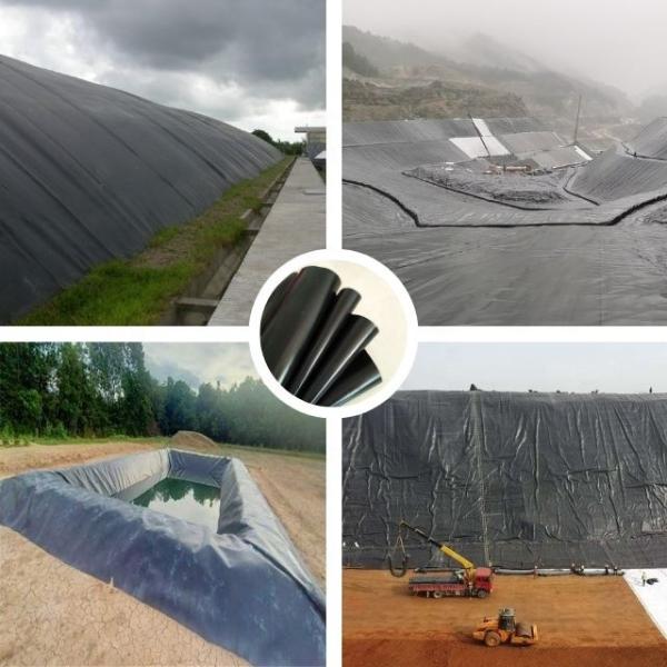 Водонепроницаемая геомембрана для бассейна HDPE LDPE для рыбоводного хозяйства