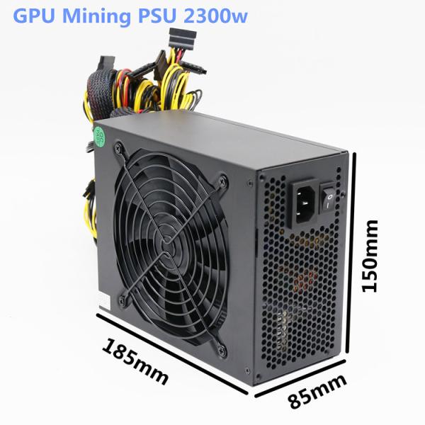 Power Supply 1600W 90+ Gold Machine Multichannel PSU 90% High Efficiency For Server Case