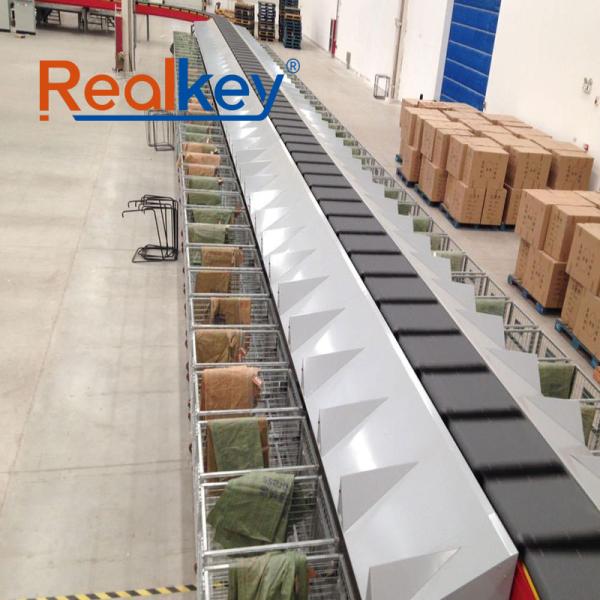 Realkey クロスベルトソーター、Eコマース向けに最適化され、人件費削減を実現