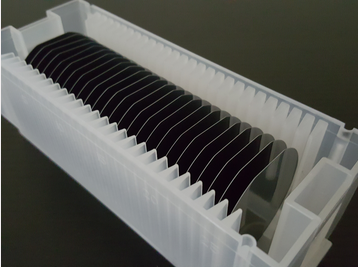 Laser Diode InP  Indium Phosphide Wafer 100mm Diameter Black Color