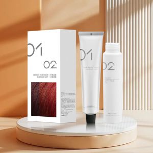 Peroxide Cream Semi Permanent Home Hair Dye Kit Ammonia Free OEM Hair Dye Factory Wholesale