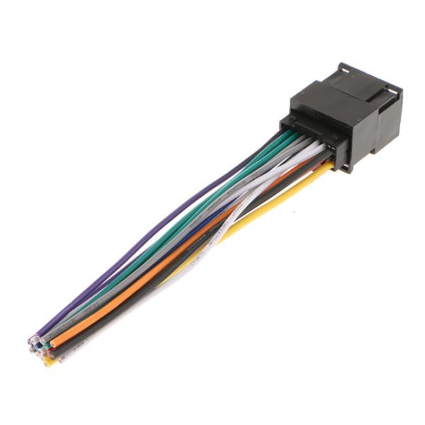 Socket Radio Car Stereo Wiring Harness ISO Car Adapter Wiring Harness 8AWG~26AWG