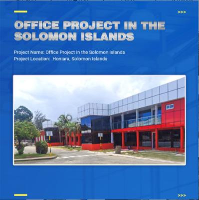 Prefabricated Steel Frame Office Buildings CE Certified