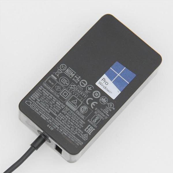 USB 15v 2.58a 5v 1a 44W Computer Laptop Power Adapter Charger PD DC Function QC3.0 for Surface Pro 3 Pro 4 Pro 2017 Pro 5 Pro 6
