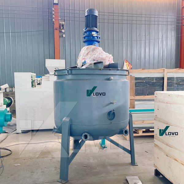 100-300kg/H Oil Saponification Tank Fat Saponification Pot Soap Granule Production Line