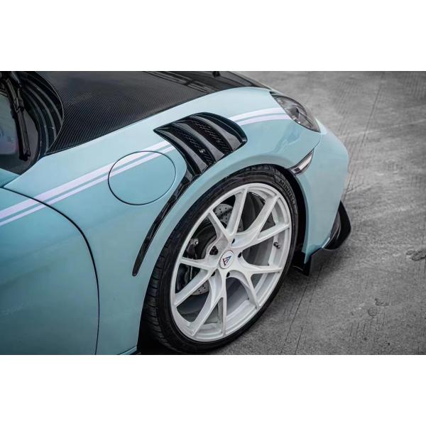 Lake Blue GTS Porsche Body Kit 718 Side Skirt 2017 - 2019 Bumper Spoiler