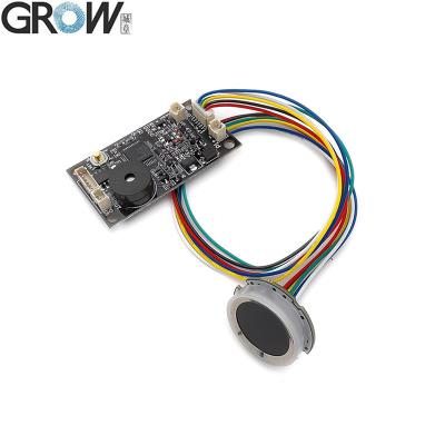 GROW KS200+R502-A 4*AA Battery or DC3.7V-6.5V Motor Output Circular Ring Indicator Light Fingerprint Access Control Board