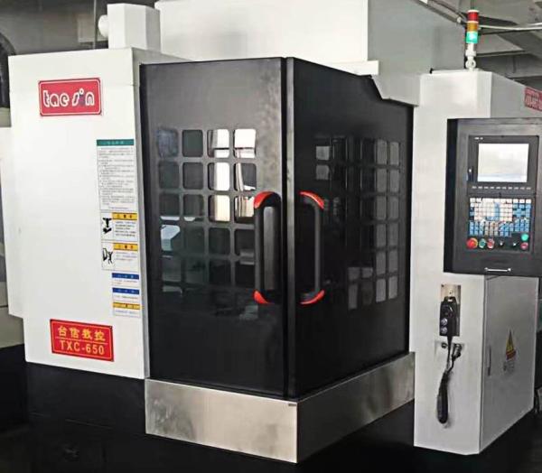 High Rigidity Mini CNC Vertical Milling Machine Taiwan Brand PMI Or HIWIN Brand