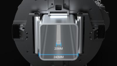7500 kg de poids Machine de découpe laser à tubes CNC avec mode d'onde continue
