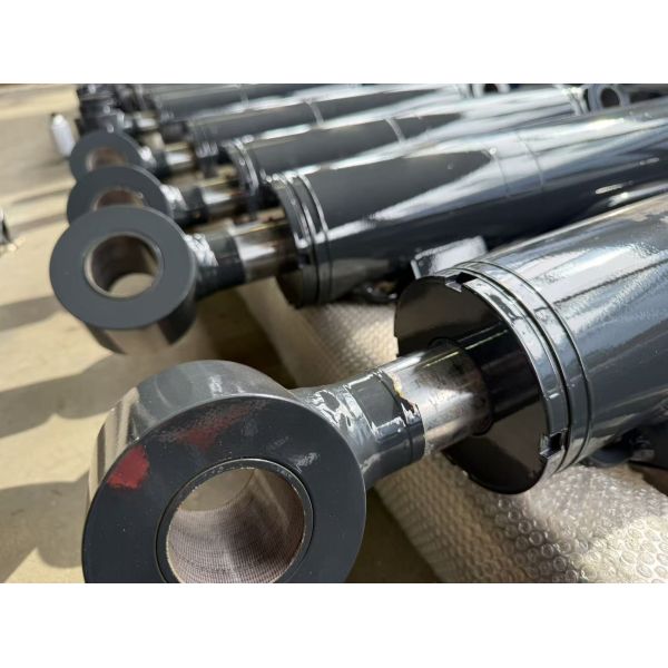 Hard Chrome Plated Double Acting Luffing Telescopic Hydraulic Cylinder For Crane AWP