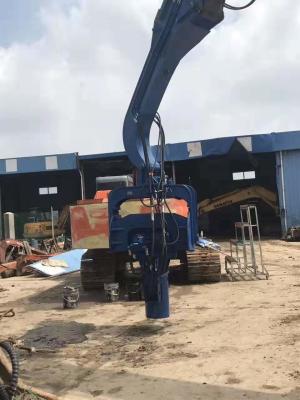 Motorista de pilha de Mini Excavator Mounted Multipurpose Hydraulic, máquina hidráulica da pilha do martelo