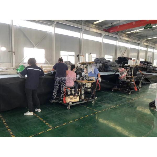 Черный PP Geotextile Geotube для защиты банков и крыши садовой дорожной основы